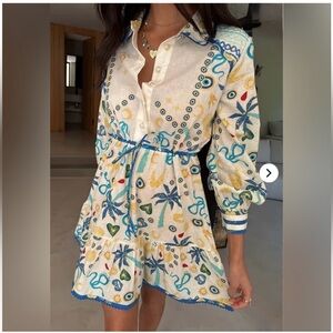 Never Fully Dressed Charms Savannah Mini Dress